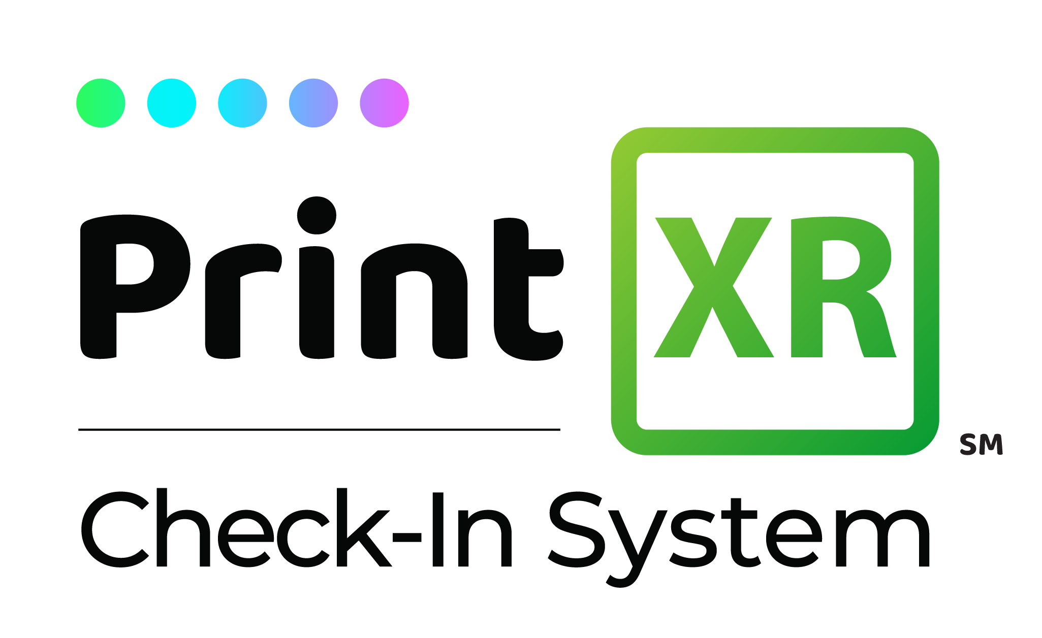 PrintXR Check-In System Logo